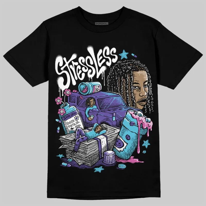 Aqua 8s DopeSkill T-Shirt Stressless Graphic sold by DopeSkill