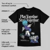Aqua 8s DopeSkill T-Shirt Play together, Stay together Graphic sold by DopeSkill