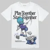 Aqua 8s DopeSkill T-Shirt Play together, Stay together Graphic sold by DopeSkill