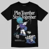 Aqua 8s DopeSkill T-Shirt Play together, Stay together Graphic sold by DopeSkill