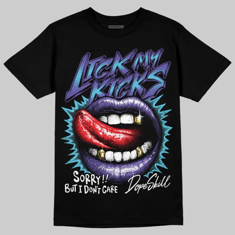 Aqua 8s DopeSkill T-Shirt Lick My Kicks Graphic sold by DopeSkill