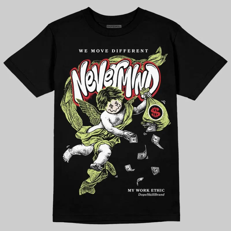 Luminous Green 5s DopeSkill T-Shirt Nevermind Graphic sold by DopeSkill