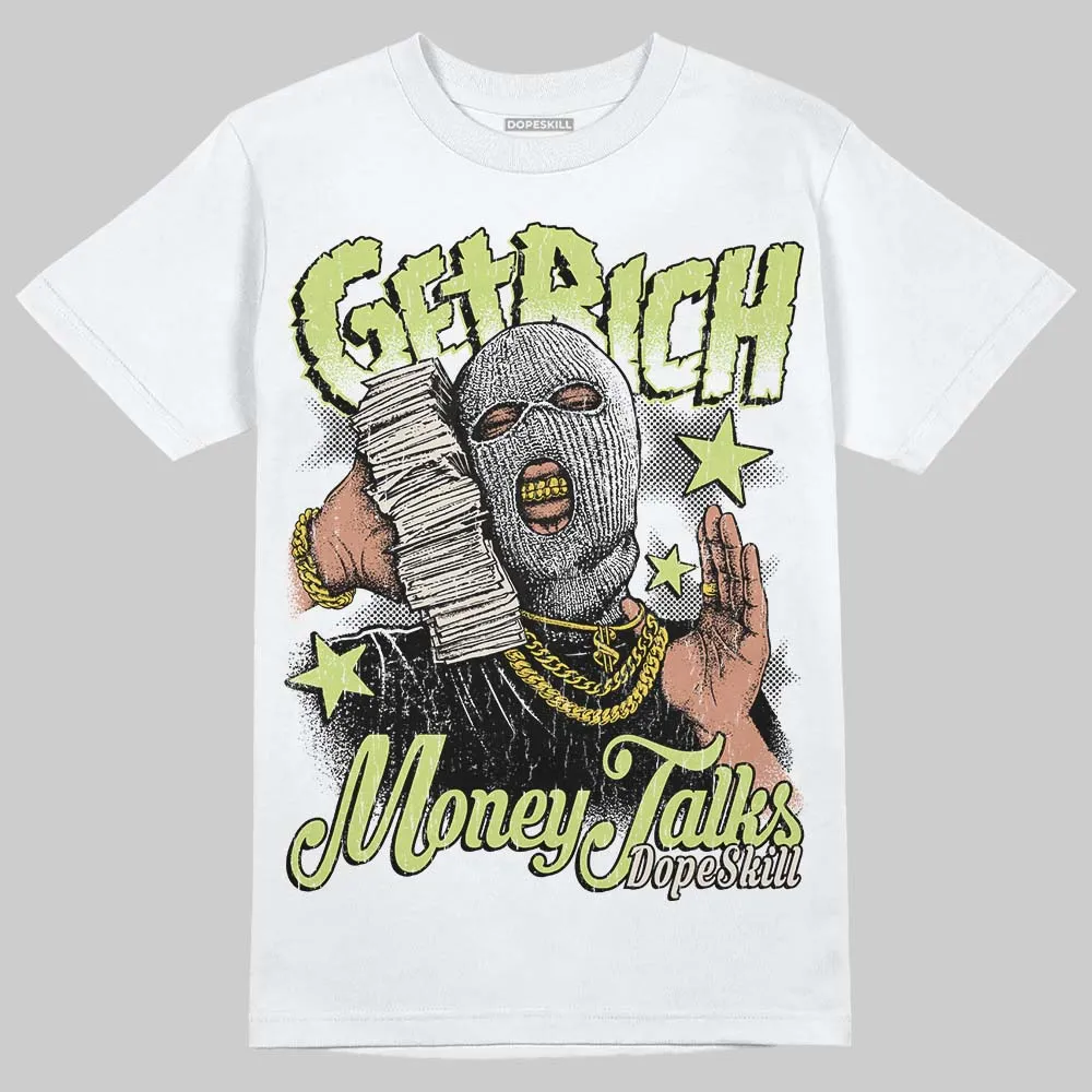 Luminous Green 5s DopeSkill T-Shirt Get Rich Graphic sold by DopeSkill product image thumbnail 2