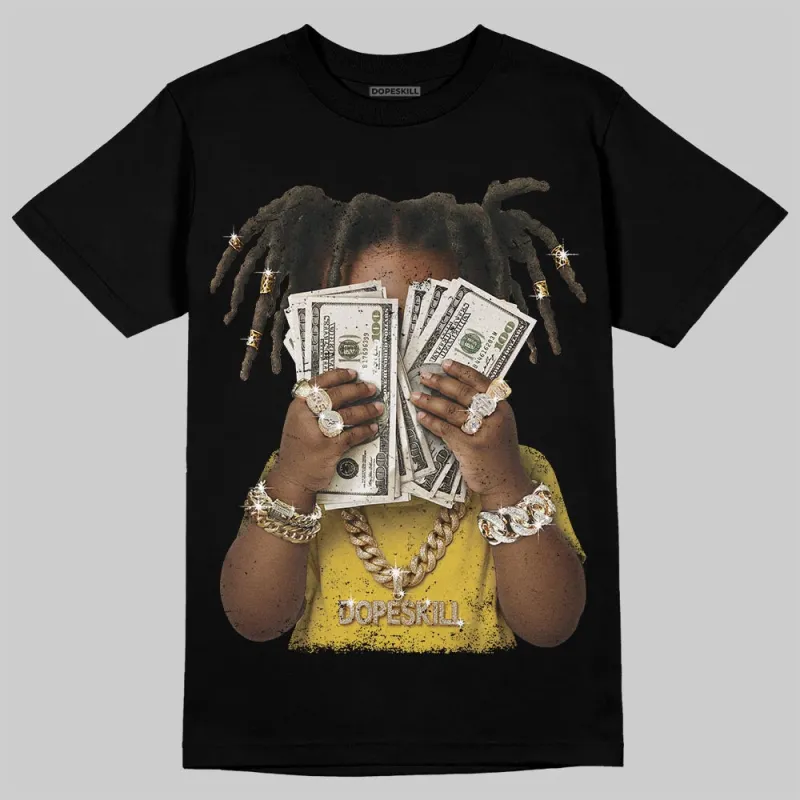 Black Tour Yellow AJ 4 Thunder DopeSkill T-Shirt Rich Youth Graphic sold by DopeSkill