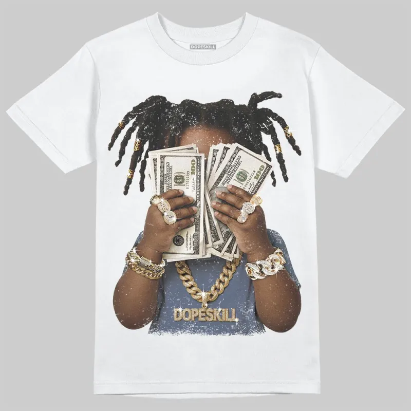 Diffused Blue 11s DopeSkill T-Shirt Rich Youth Graphic sold by DopeSkill