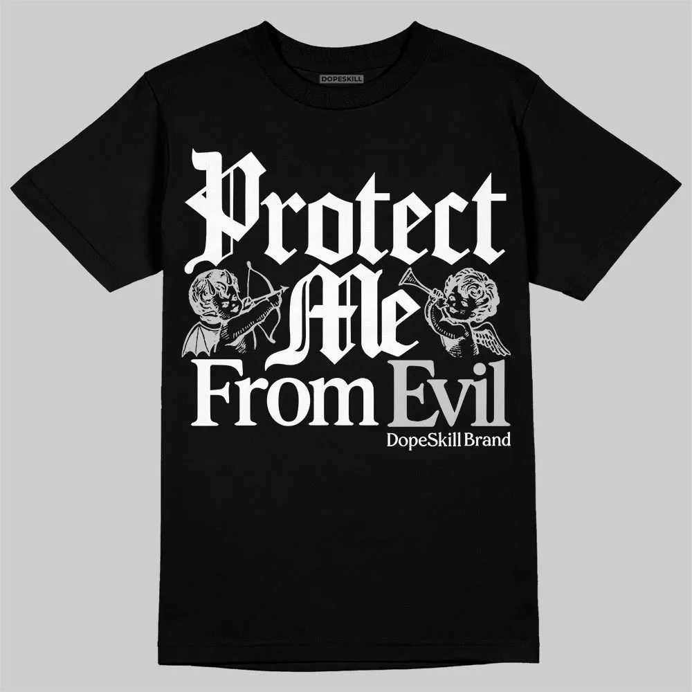 Foamposite One “Triple White” DopeSkill T-Shirt Protect Me From Evil Graphic sold by DopeSkill