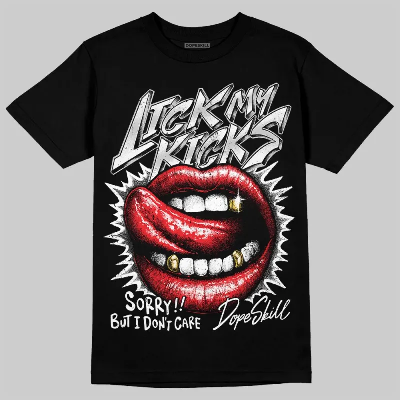 Foamposite One “Triple White” DopeSkill T-Shirt Lick My Kicks Graphic sold by DopeSkill