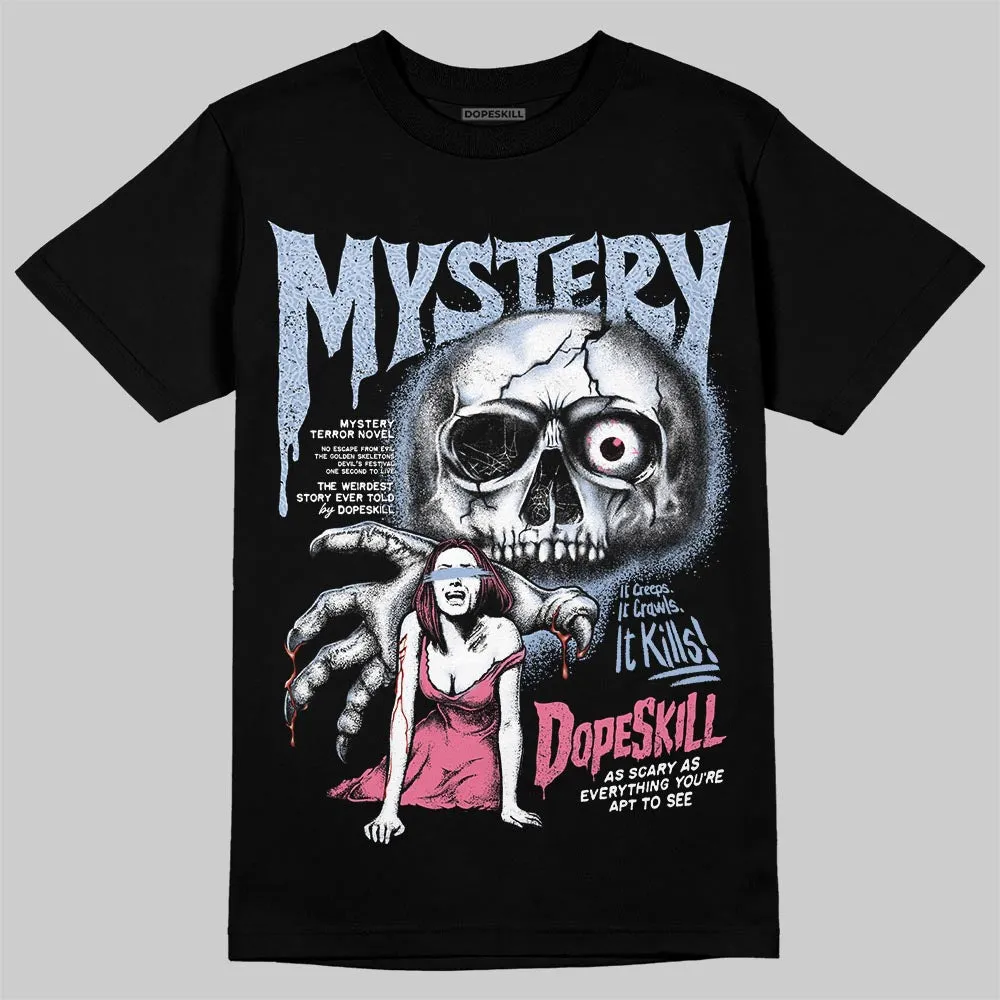 Denim Pink Glow 3s DopeSkill T-Shirt Mystery Ghostly Grasp Graphic sold by DopeSkill product image thumbnail 2