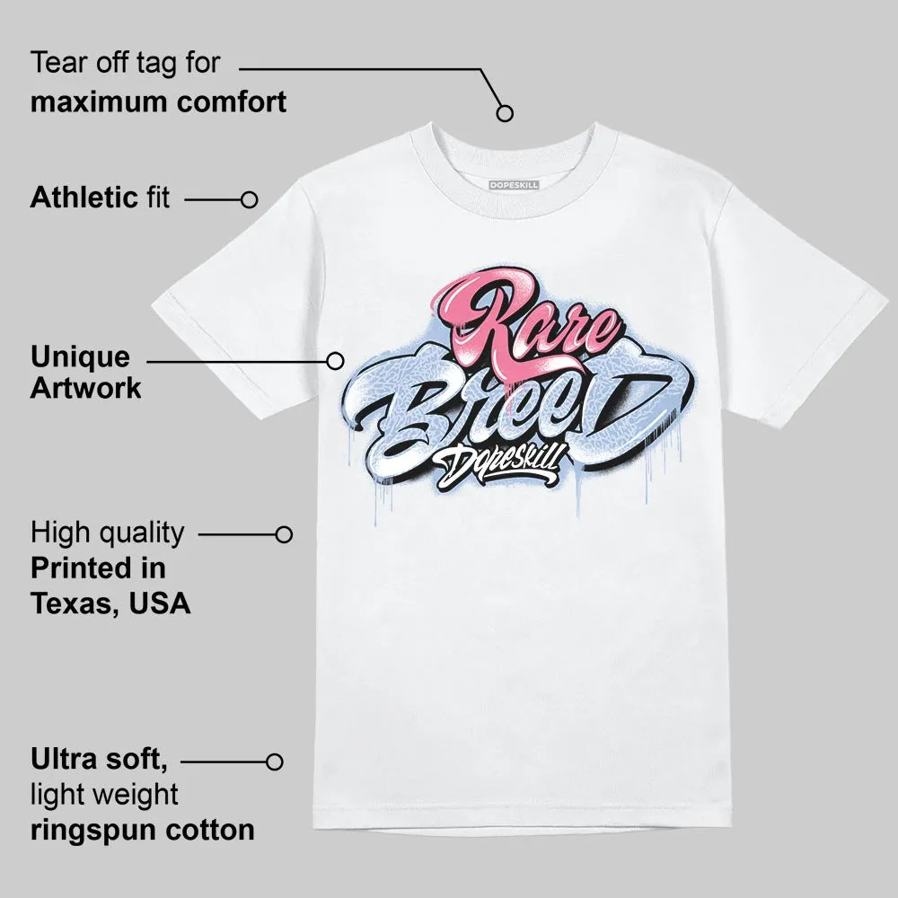 Denim Pink Glow 3s DopeSkill T-Shirt Rare Breed Type Graphic sold by DopeSkill product image thumbnail 3