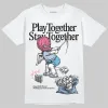 Denim Pink Glow 3s DopeSkill T-Shirt Play together, Stay together Graphic sold by DopeSkill