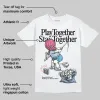 Denim Pink Glow 3s DopeSkill T-Shirt Play together, Stay together Graphic sold by DopeSkill