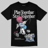 Denim Pink Glow 3s DopeSkill T-Shirt Play together, Stay together Graphic sold by DopeSkill