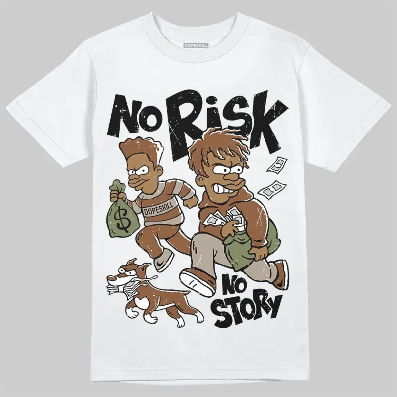 NB 2010 “Pecan” DopeSkill T-Shirt No Risk No Story Graphic sold by DopeSkill