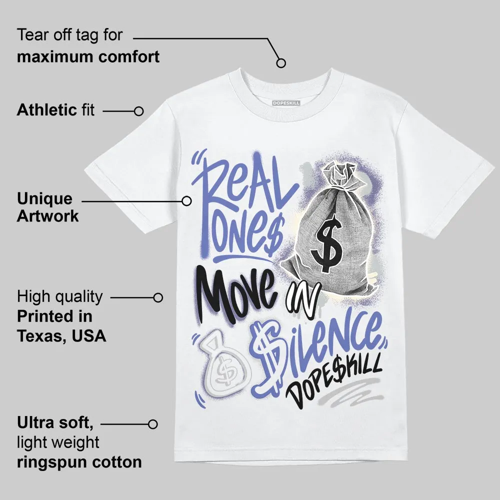 Patta x Max 90 “Sapphire” DopeSkill T-Shirt Real Ones Move In Silence Graphic sold by DopeSkill product image thumbnail 3