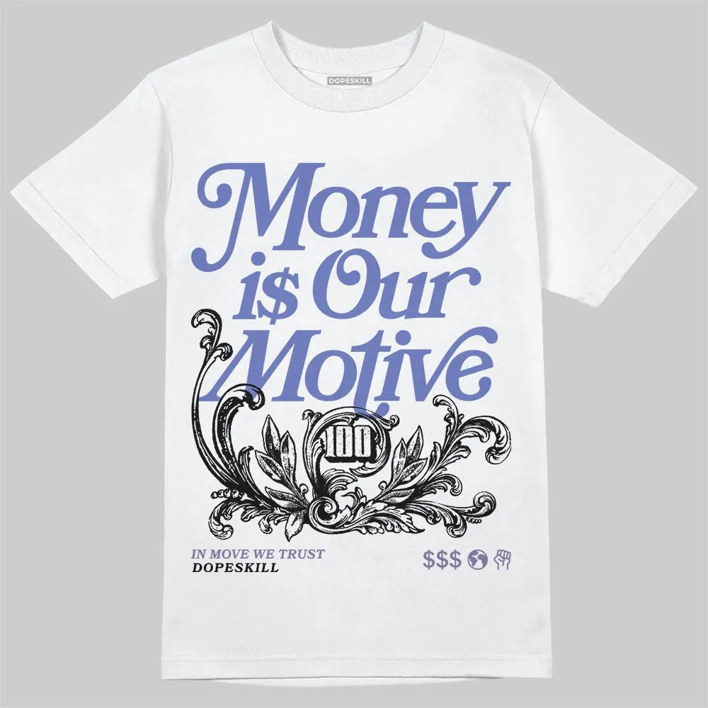 Patta x Max 90 “Sapphire” DopeSkill T-Shirt Money Is Our Motive Typo Graphic sold by DopeSkill