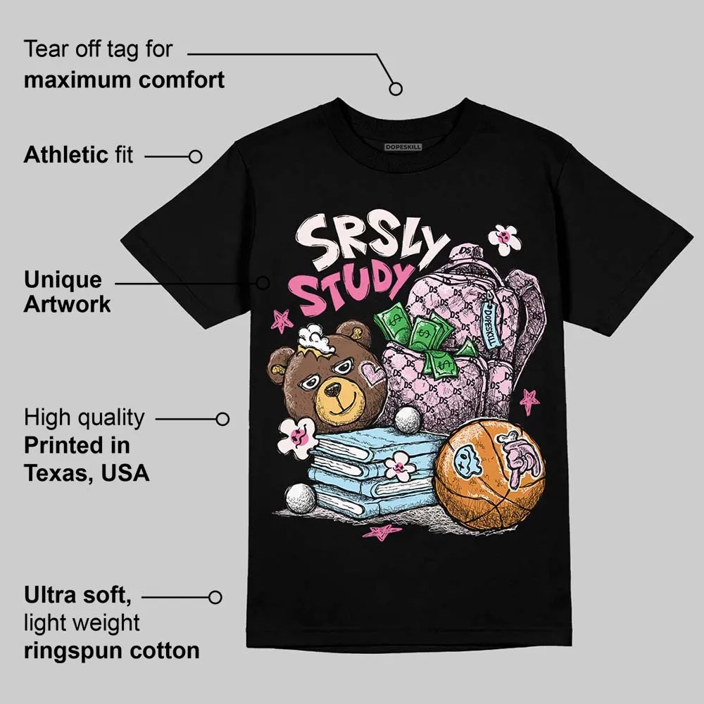 Dunk Pink Foam DopeSkill T-Shirt SRSLY Study Graphic sold by DopeSkill product image thumbnail 3
