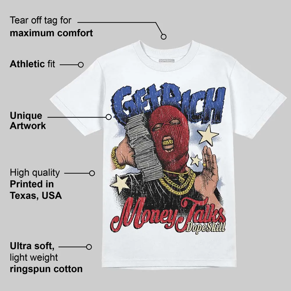 Rare Air 4s DopeSkill T-Shirt Get Rich Graphic sold by DopeSkill product image thumbnail 3