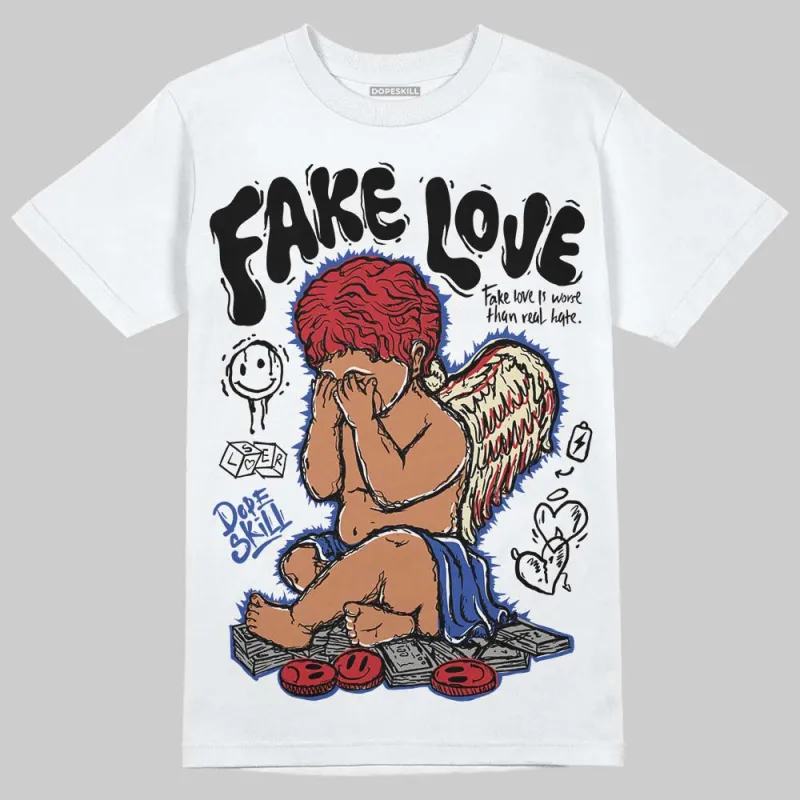 Rare Air 4s DopeSkill T-Shirt False Love Graphic sold by DopeSkill