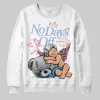 Denim Pink Glow 3s DopeSkill Sweatshirt New No Days Off Graphic sold by DopeSkill