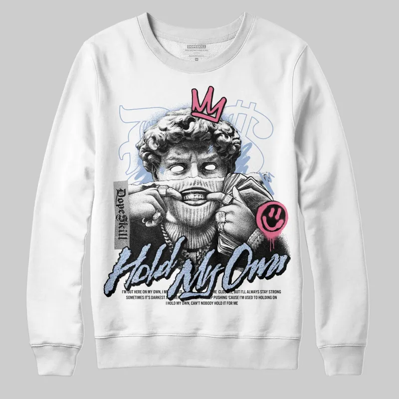 Denim Pink Glow 3s DopeSkill Sweatshirt In My Way Graphic sold by DopeSkill