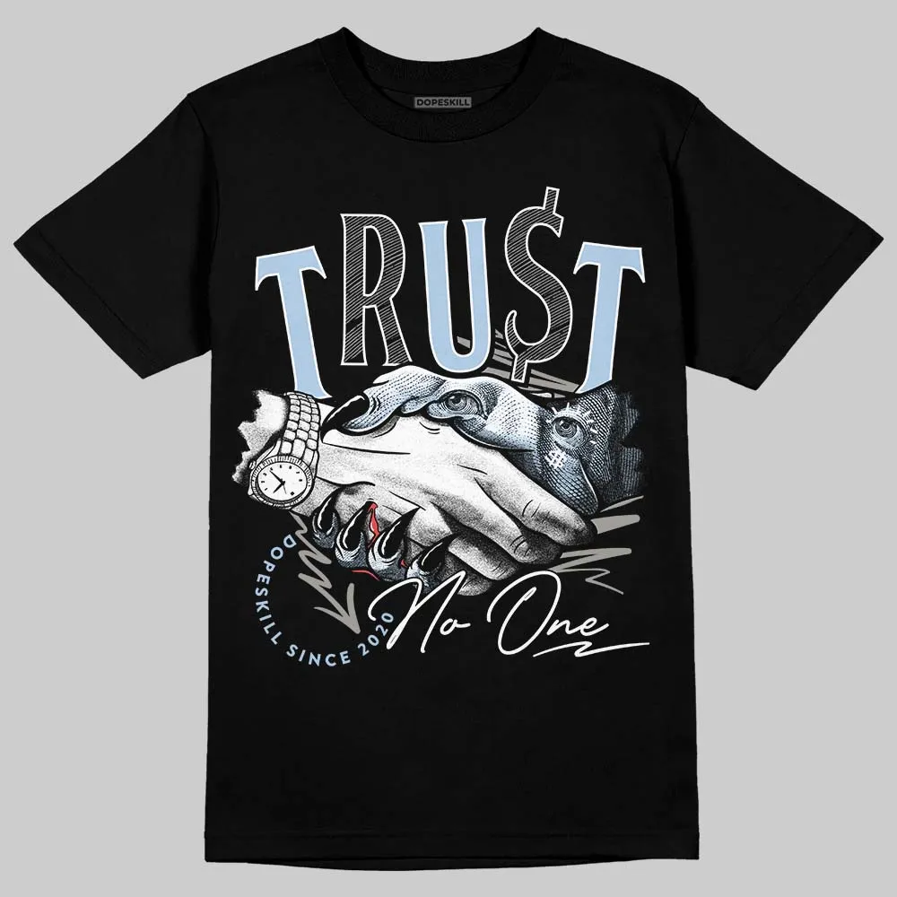 NB 2000 “Silver/Blue” DopeSkill T-Shirt Trust No One Graphic sold by DopeSkill product image thumbnail 2