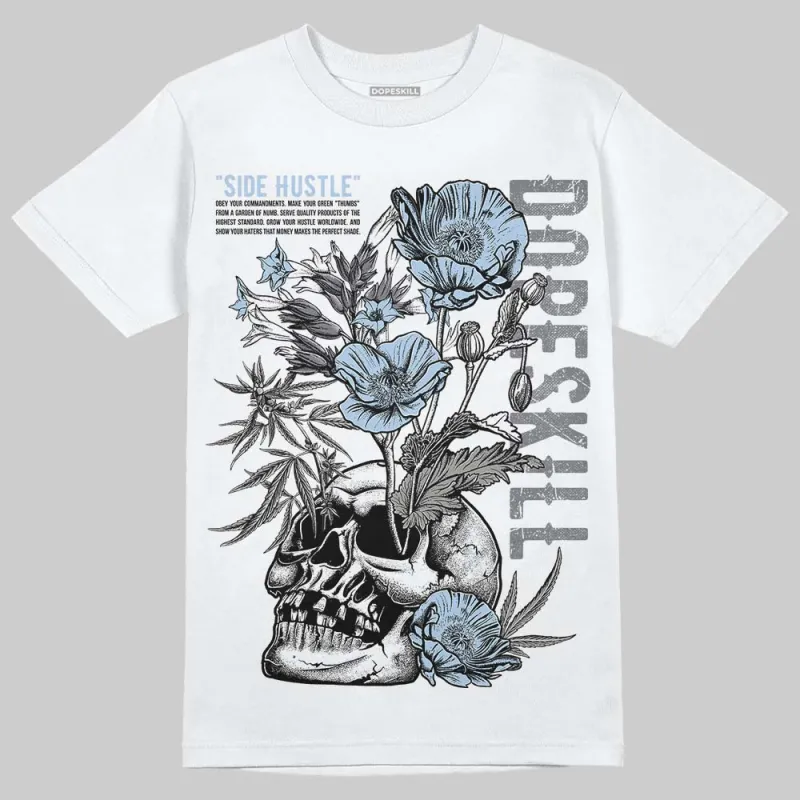 NB 2000 “Silver/Blue” DopeSkill T-Shirt Side Hustle Graphic sold by DopeSkill
