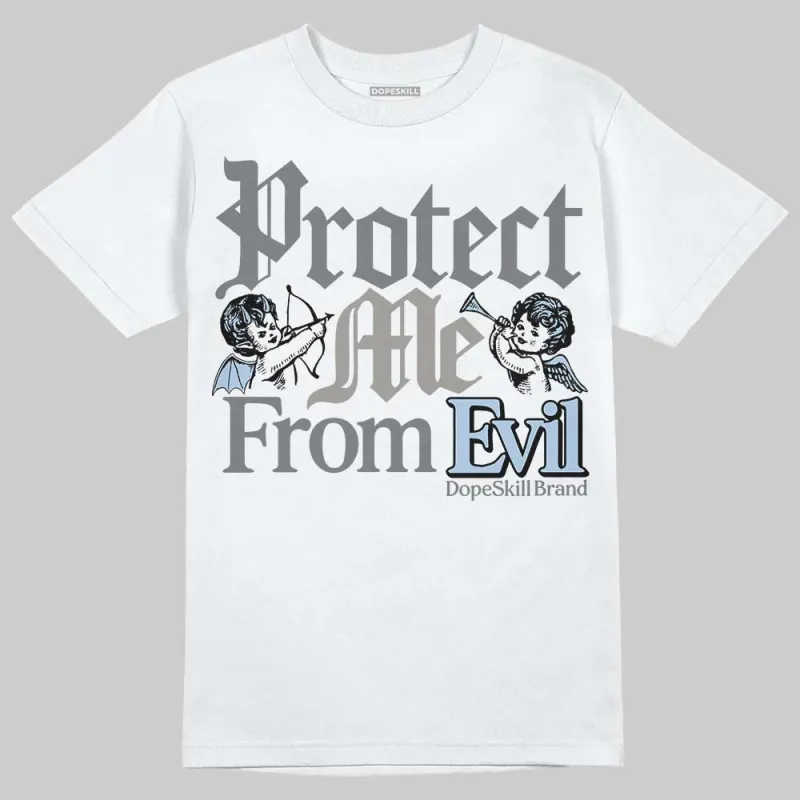 NB 2000 “Silver/Blue” DopeSkill T-Shirt Protect Me From Evil Graphic sold by DopeSkill