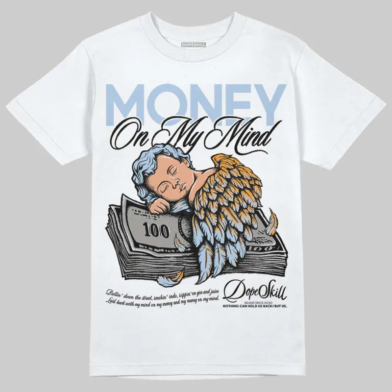 NB 2000 “Silver/Blue” DopeSkill T-Shirt MOMM Graphic sold by DopeSkill