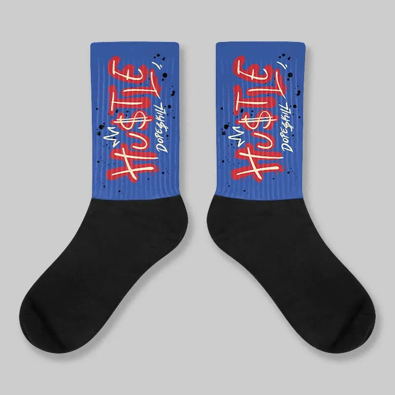 Rare Air 4s DopeSkill Sublimated Sock Hustle Graphic sold by DopeSkill