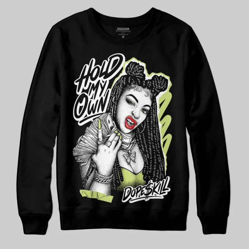 Luminous Green 5s DopeSkill Sweatshirt New H.M.O Graphic sold by DopeSkill