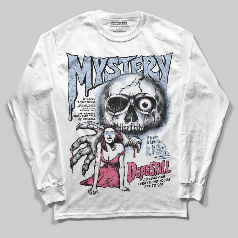 Cobalt Bliss 3s DopeSkill Long Sleeve T-Shirt Mystery Ghostly Grasp Graphic sold by DopeSkill