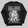 Cobalt Bliss 3s DopeSkill Long Sleeve T-Shirt Real Lover Graphic sold by DopeSkill