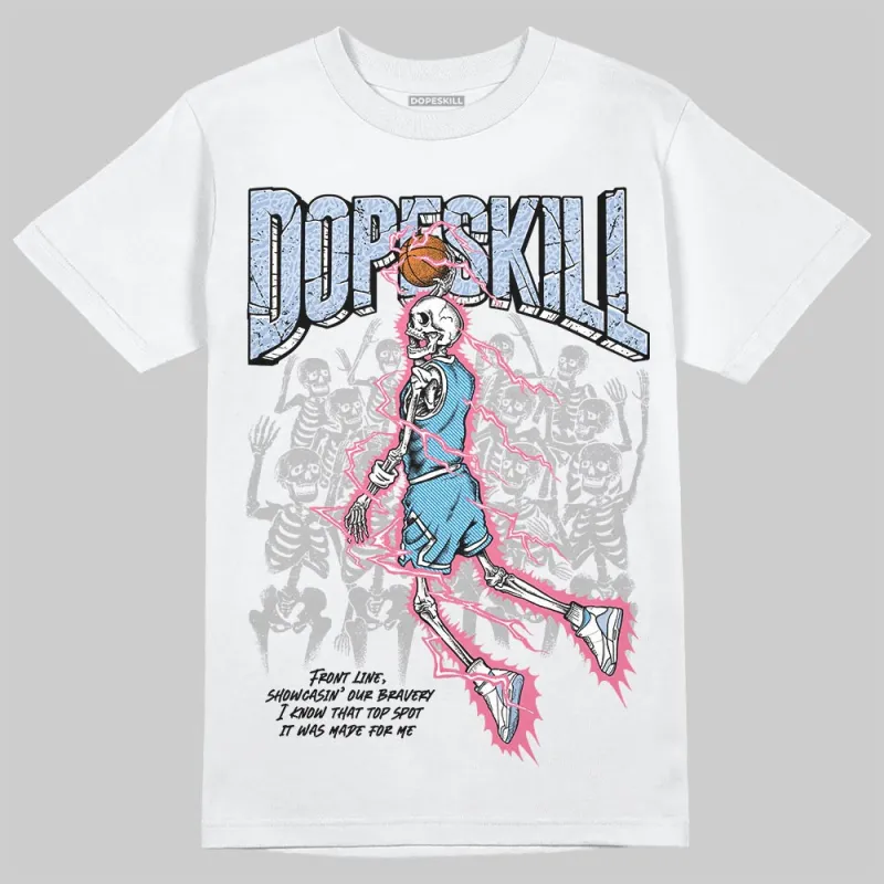 Cobalt Bliss 3s DopeSkill T-Shirt Thunder Dunk Graphic sold by DopeSkill