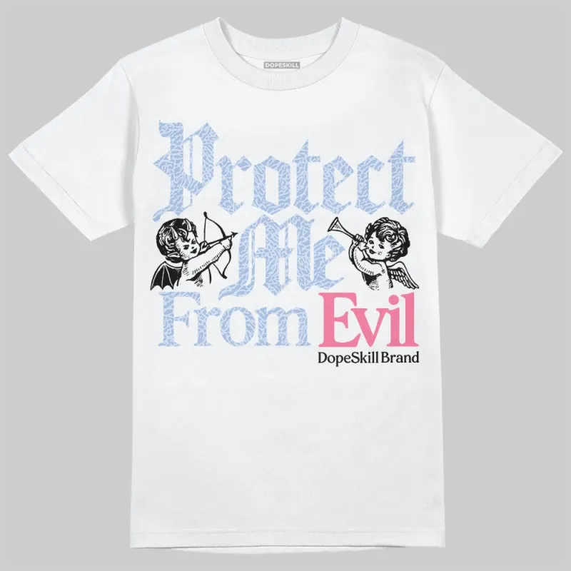Cobalt Bliss 3s DopeSkill T-Shirt Protect Me From Evil Graphic sold by DopeSkill