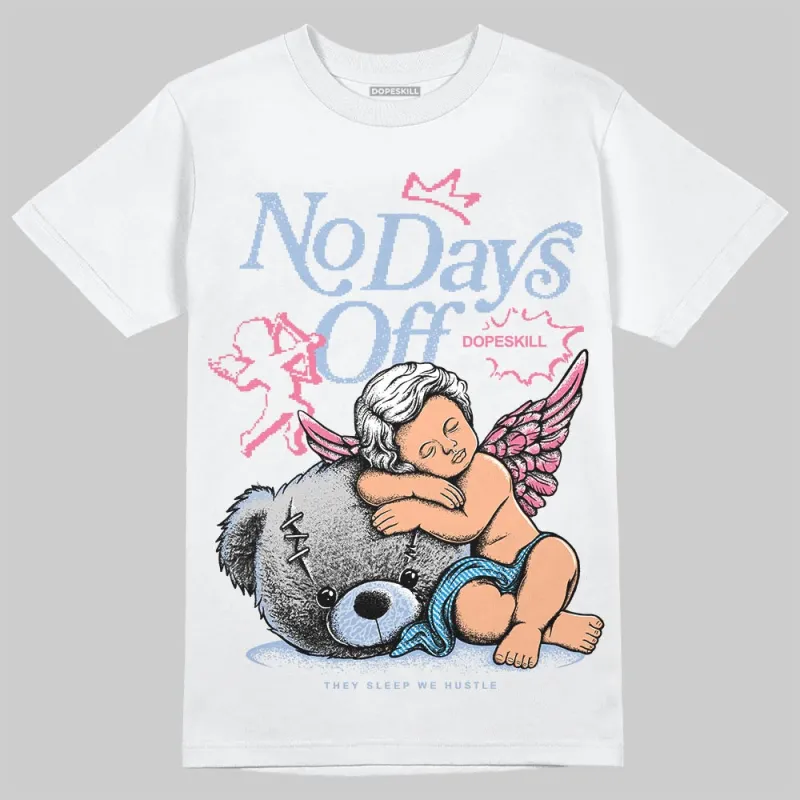 Cobalt Bliss 3s DopeSkill T-Shirt New No Days Off Graphic sold by DopeSkill