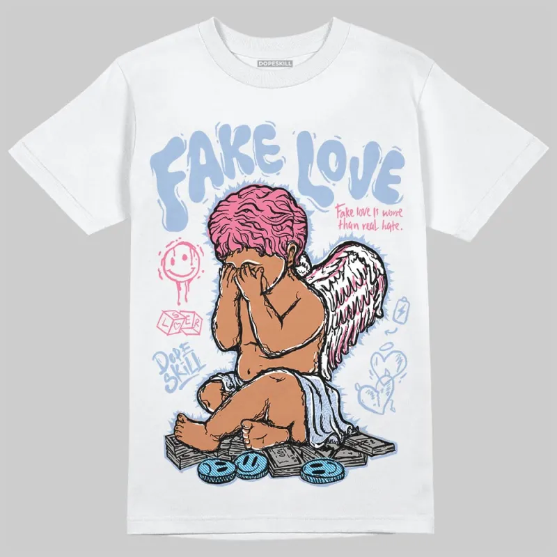 Cobalt Bliss 3s DopeSkill T-Shirt False Love Graphic sold by DopeSkill