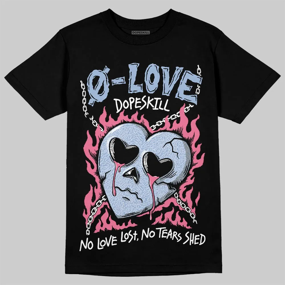 Cobalt Bliss 3s DopeSkill T-Shirt Crying Heart Graphic sold by DopeSkill product image thumbnail 2
