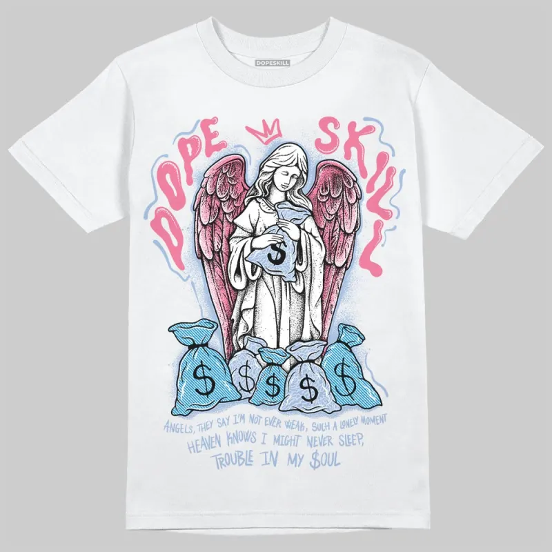 Cobalt Bliss 3s DopeSkill T-Shirt Angels Graphic sold by DopeSkill