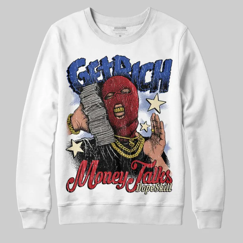 Rare Air 4s DopeSkill Sweatshirt Get Rich Graphic sold by DopeSkill