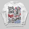 Rare Air 4s DopeSkill Long Sleeve T-Shirt Real Ones Move In Silence Graphic sold by DopeSkill