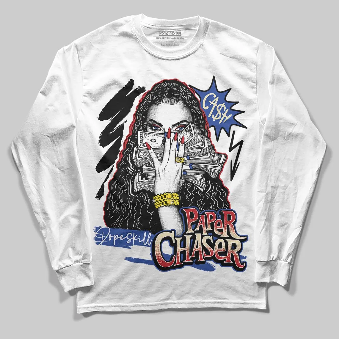 Rare Air 4s DopeSkill Long Sleeve T-Shirt NPC Graphic sold by DopeSkill