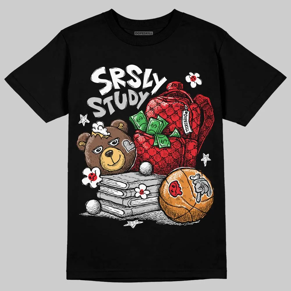 Foamposite One “Triple White” DopeSkill T-Shirt SRSLY Study Graphic sold by DopeSkill