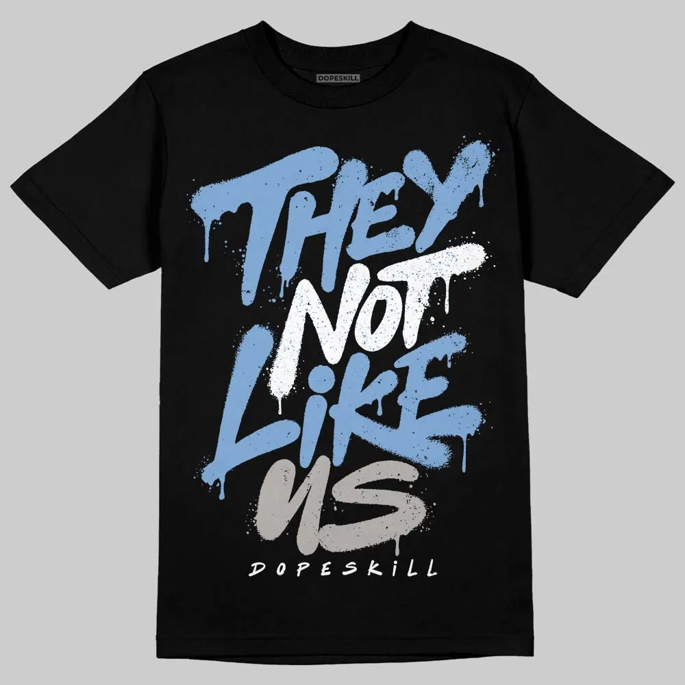 University Blue 5s DopeSkill T-Shirt They Not Like Us Graphic sold by DopeSkill product image thumbnail 2