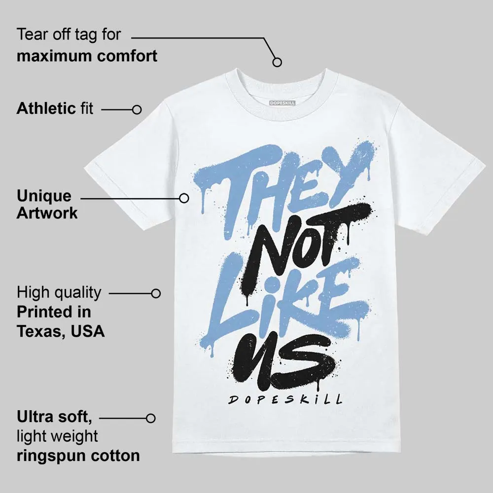 University Blue 5s DopeSkill T-Shirt They Not Like Us Graphic sold by DopeSkill product image thumbnail 3