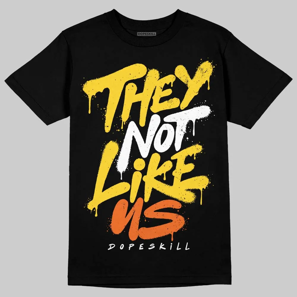 Black Tour Yellow AJ 4 Thunder DopeSkill T-Shirt They Not Like Us Graphic sold by DopeSkill