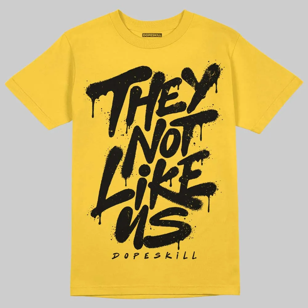 Black Tour Yellow AJ 4 Thunder DopeSkill T-Shirt They Not Like Us Graphic sold by DopeSkill product image thumbnail 2