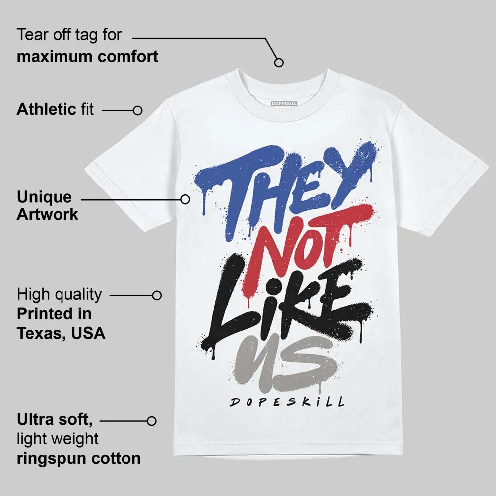 Rare Air 4s DopeSkill T-Shirt They Not Like Us Graphic sold by DopeSkill product image thumbnail 3