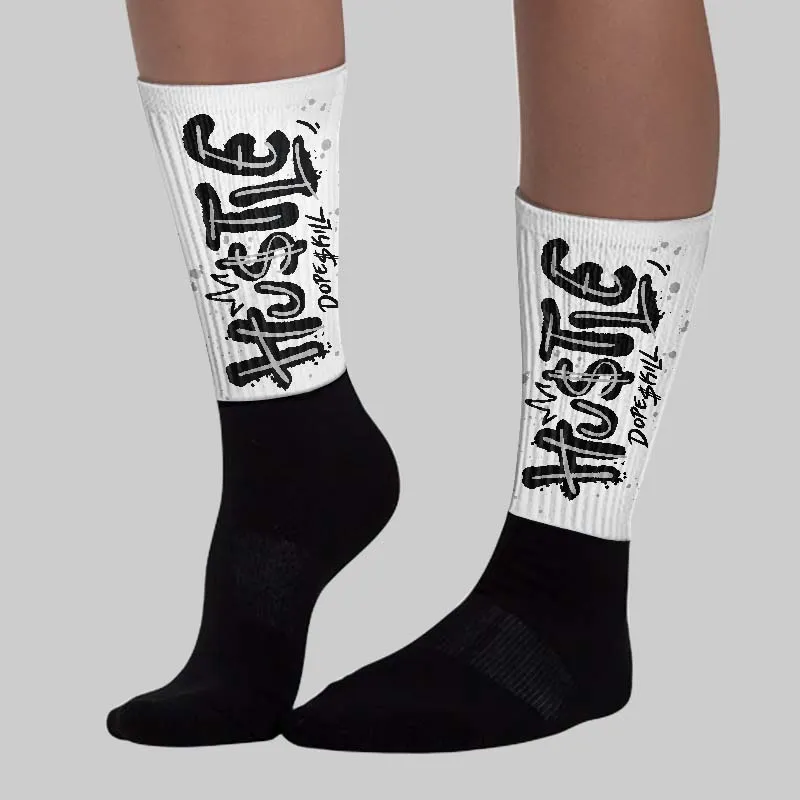 Steel 10s DopeSkill Sublimated Sock Hustle Graphic sold by DopeSkill product image thumbnail 3