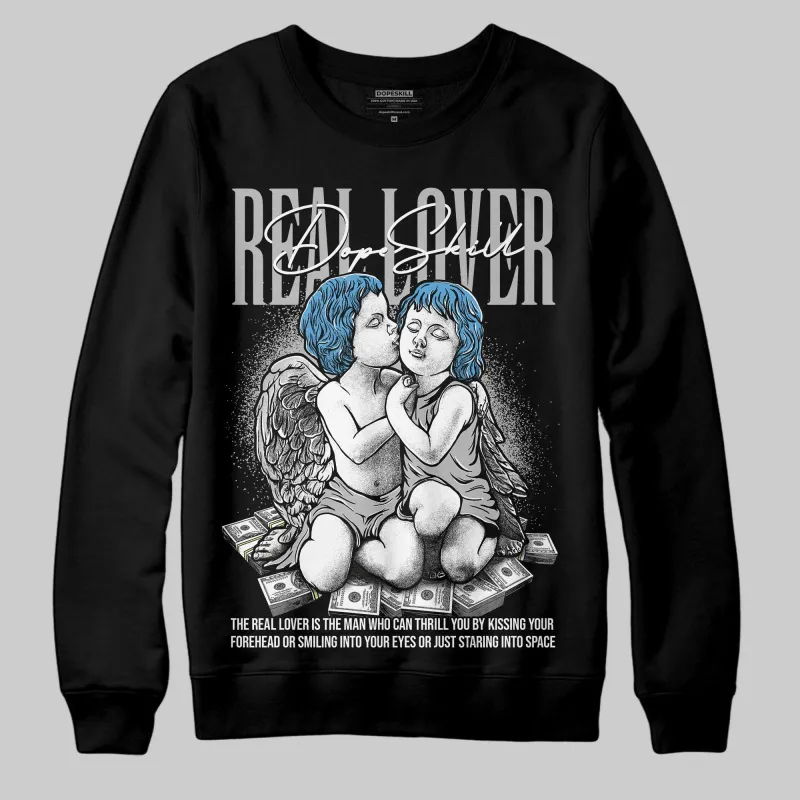 Steel 10s DopeSkill Sweatshirt Real Lover Graphic sold by DopeSkill