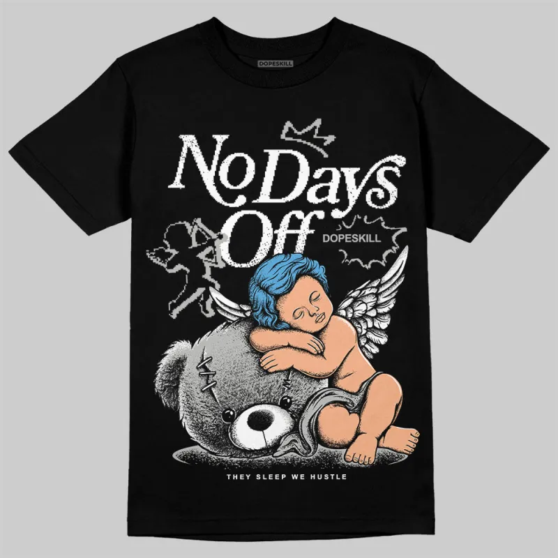 Steel 10s DopeSkill T-Shirt New No Days Off Graphic sold by DopeSkill